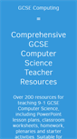 Mobile Screenshot of gcsecomputing.org.uk